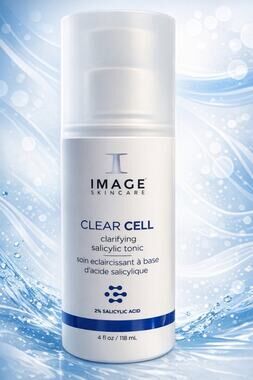 Image Skincare Clear Cell Salicylic Tonic Acne Toner Oily Skin AHA BHA